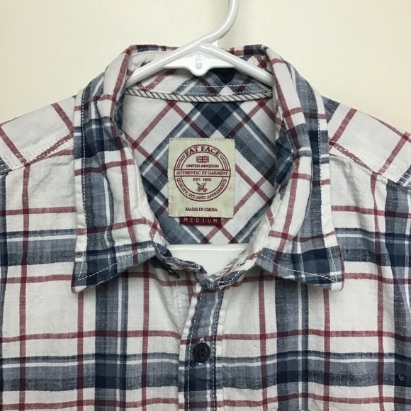 Fat Face mens long sleeve button up shirt medium - Picture 3 of 9